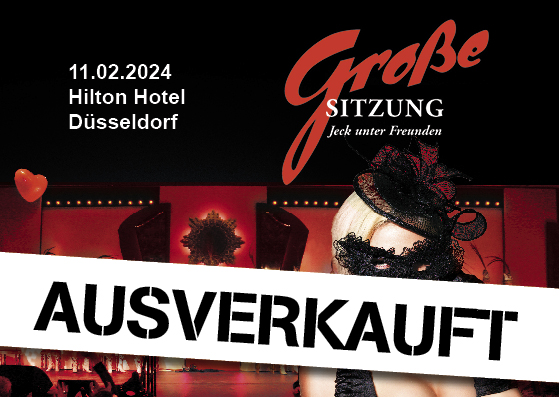 Große Sitzung - Jeck unter Freunden 2024 Poster