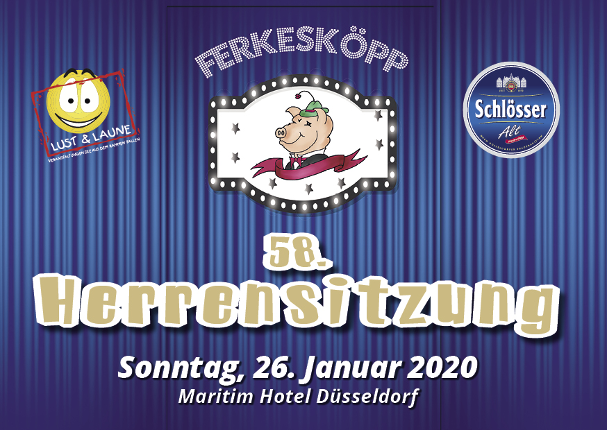 Die Ferkesköpp Herrensitzung Poster