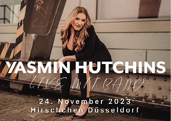 YASMIN HUTCHINS LIVE MIT BAND Poster