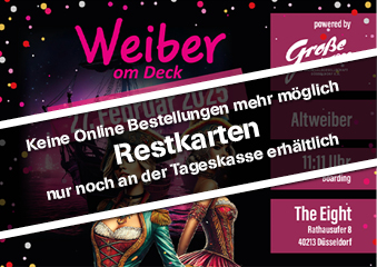 Weiber om Deck 2025 - Große 1890 Poster