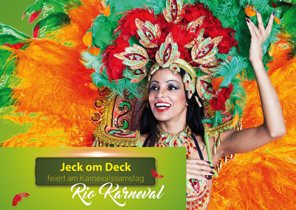 Jeck om Deck - Rio Karneval - Restkarten an der Abendkasse Poster